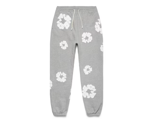 Denim Tears The Cotton Wreath Grey Sweatpants