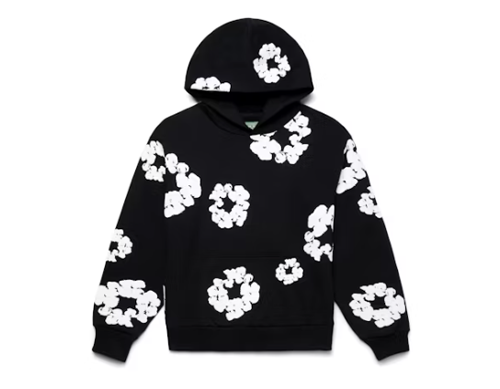 Denim Tears The Cotton Wreath Black Sweatshirt